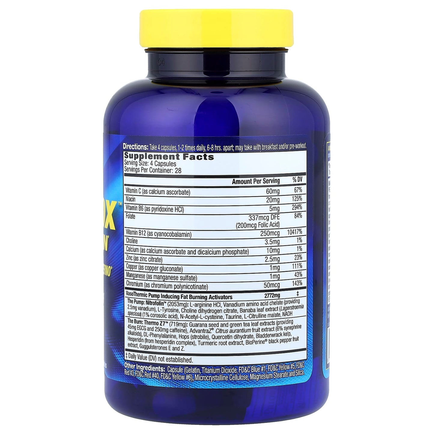 MHP, Anadrox™ Pump & Burn, 112 Capsules - Image 2