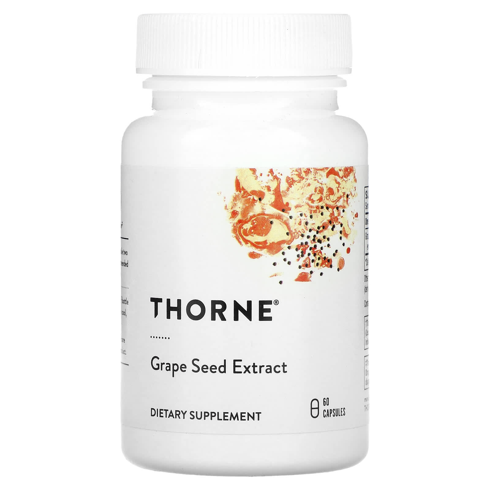 Thorne, Grape Seed Extract, 60 Capsules (100 mg per Capsule) - Image 1