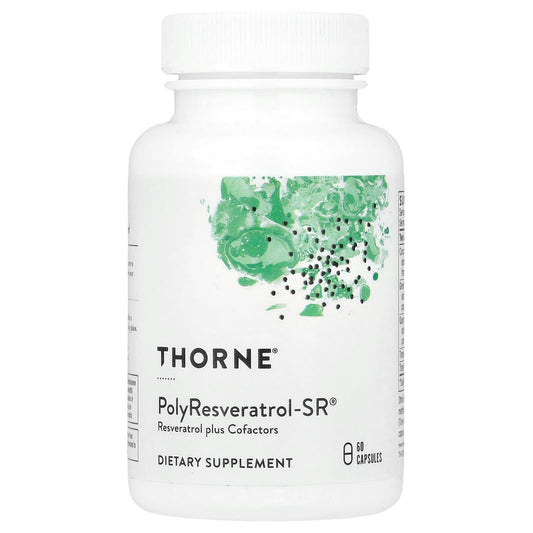 Thorne, PolyResveratrol-SR®, 60 Capsules - Image 1