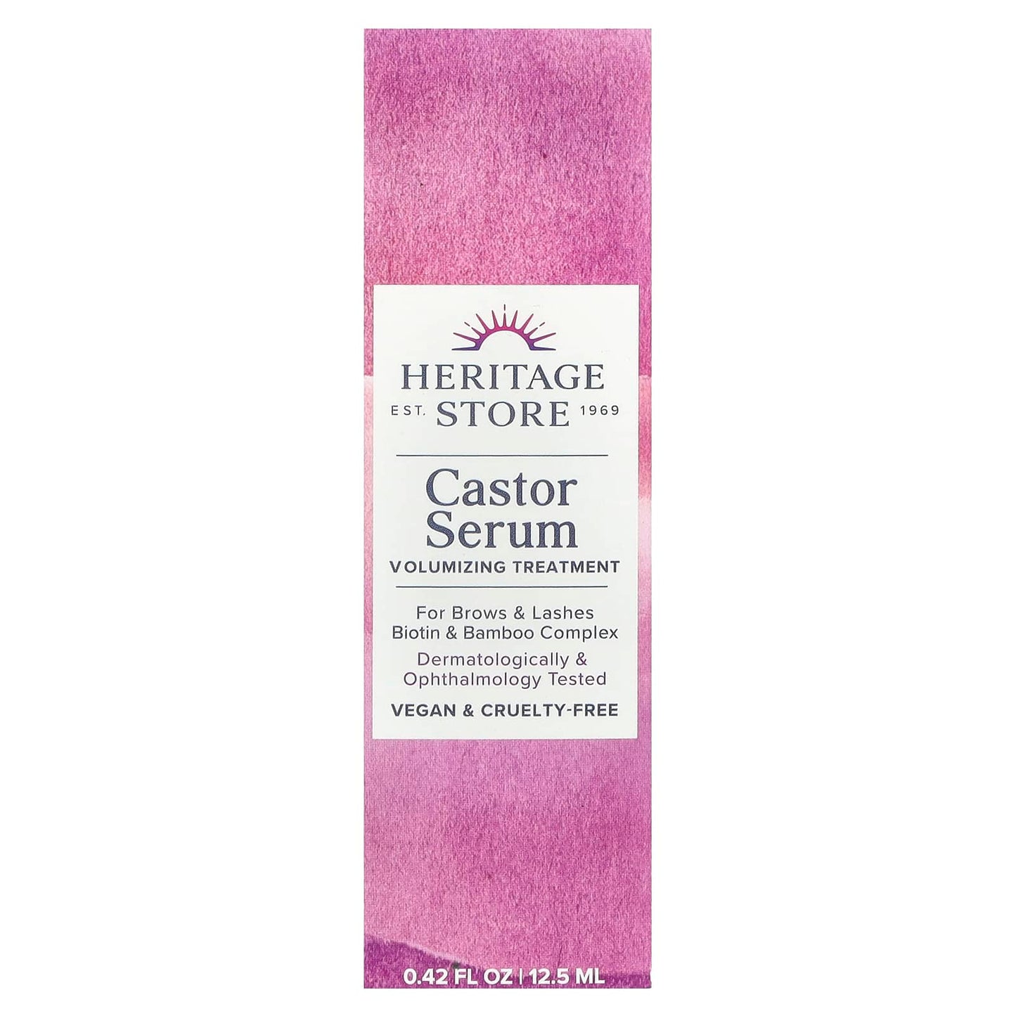 Heritage Castor Serum for Lashes and Brows - Natural & Cruelty-Free - Image 2