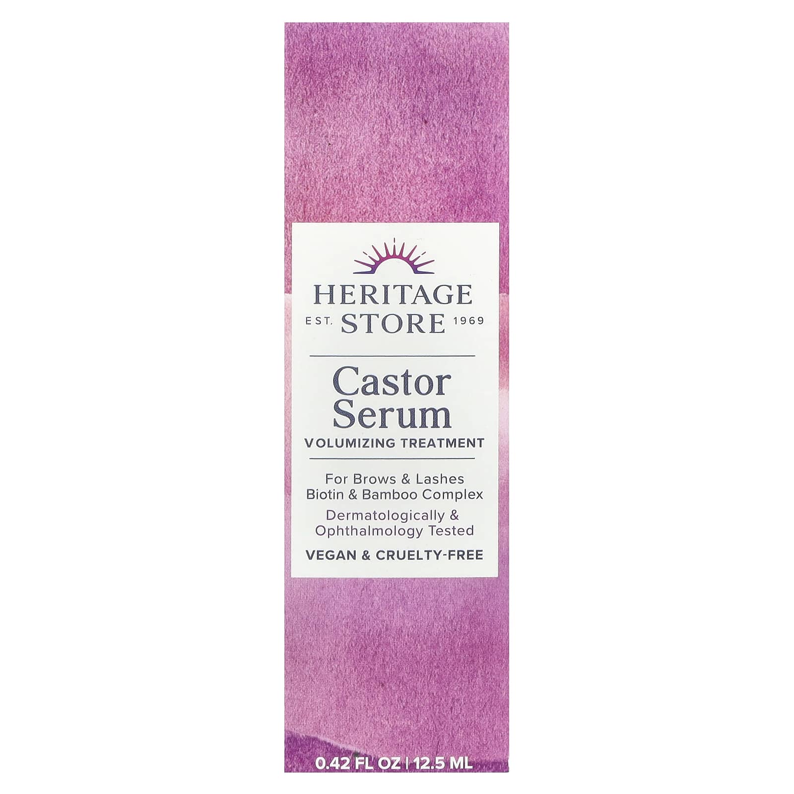 Heritage Castor Serum for Lashes and Brows - Natural & Cruelty-Free - Image 2