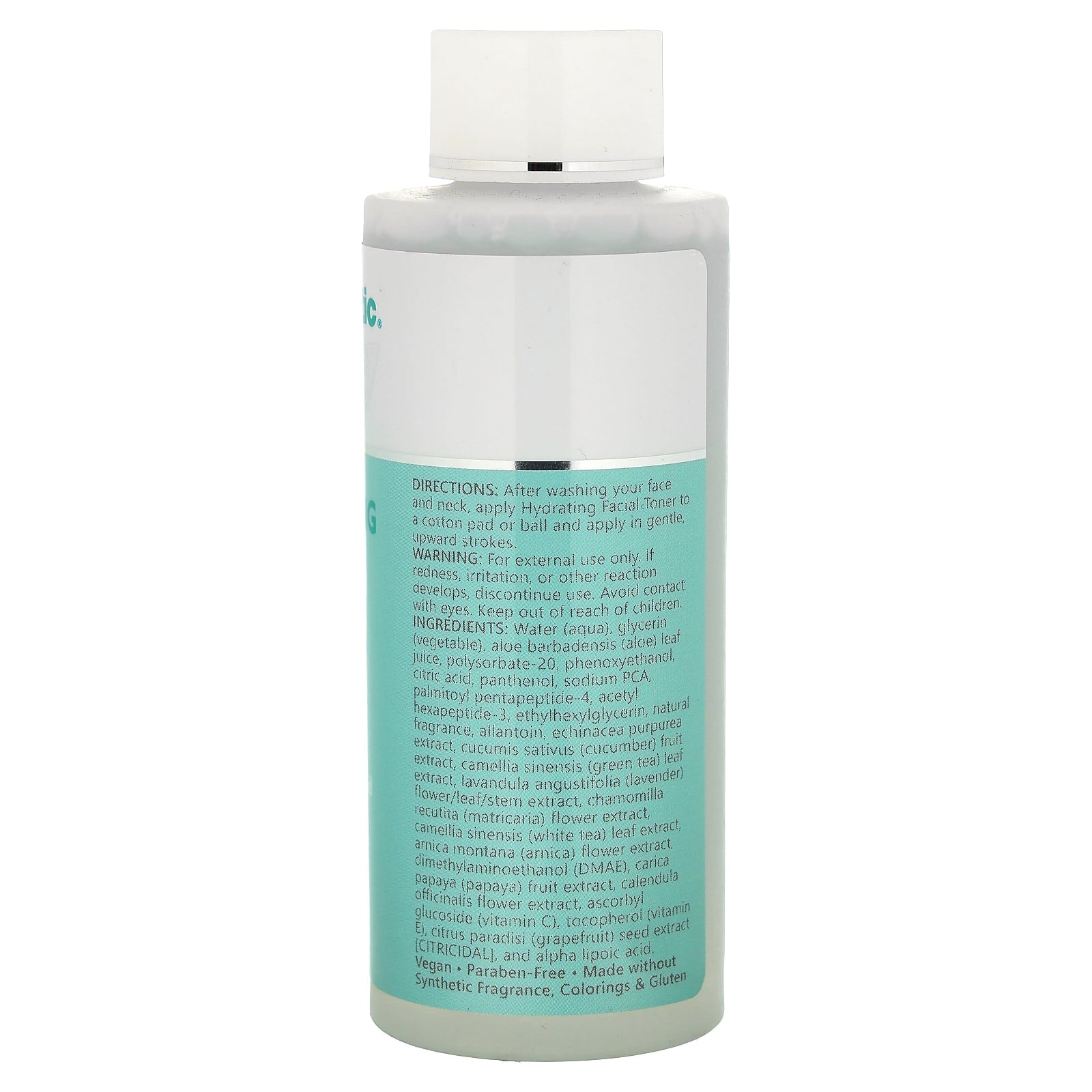 NutriBiotic, Hydrating Facial Toner, 4.2 fl oz (125 ml) - Image 2