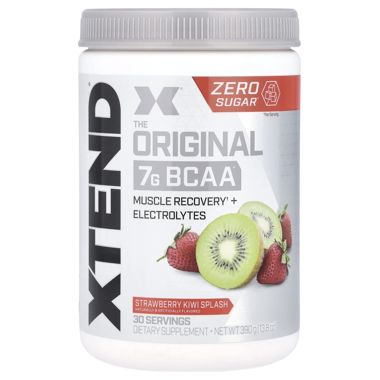 XTEND, The Original 7G BCAA, Strawberry Kiwi Splash, 13.8 oz (390 g) - Image 1