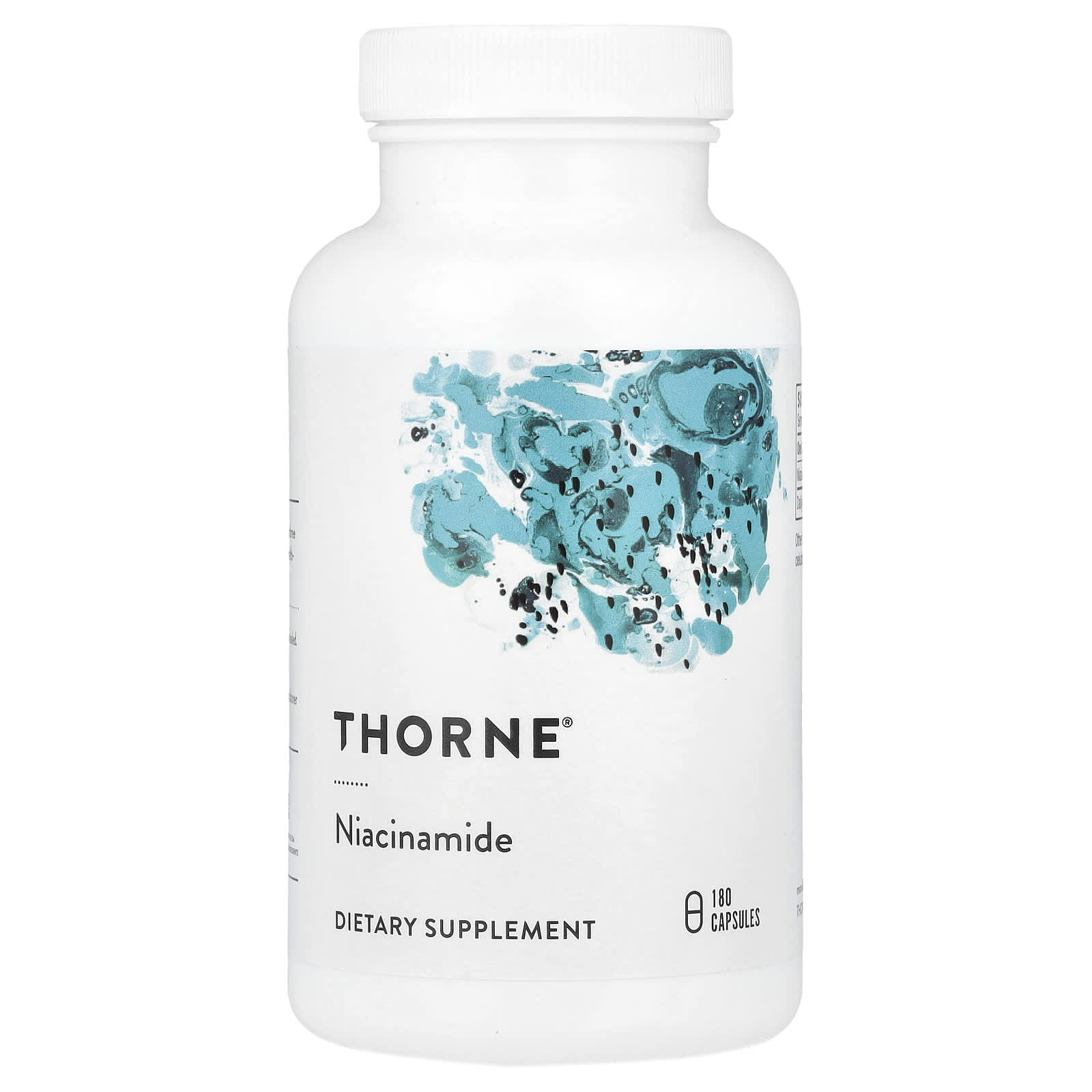 Thorne, Niacinamide, 180 Capsules (500 mg per Capsule) - Image 1