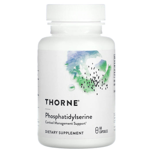 Thorne, Phosphatidylserine, 60 Capsules (100 mg per Capsule) - Image 1