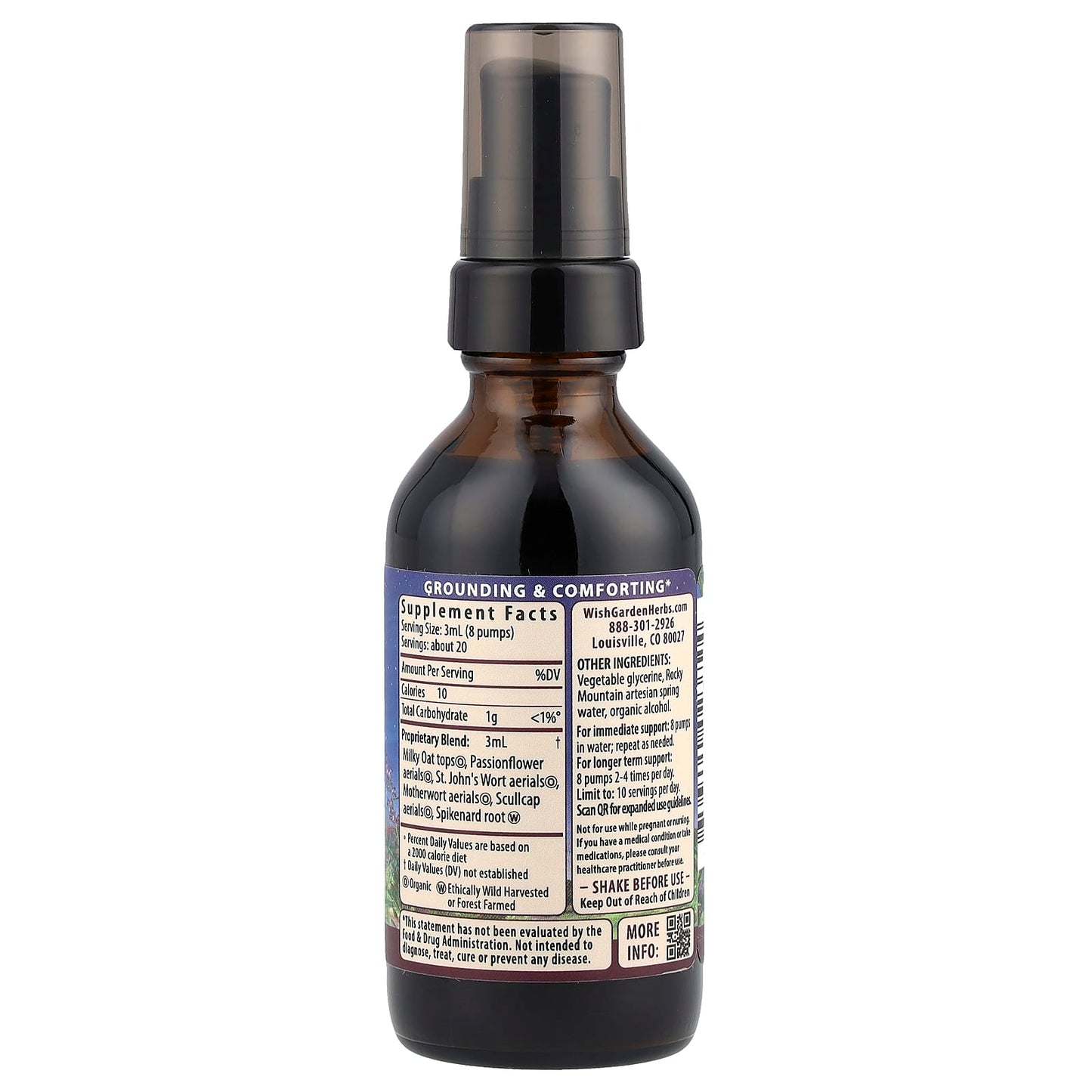 WishGarden Herbs, Emotional™ Ally, 2 fl oz (59 ml) - Image 2