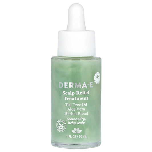 Derma E Scalp Relief Treatment, 1 fl oz (30 ml) - Image 1