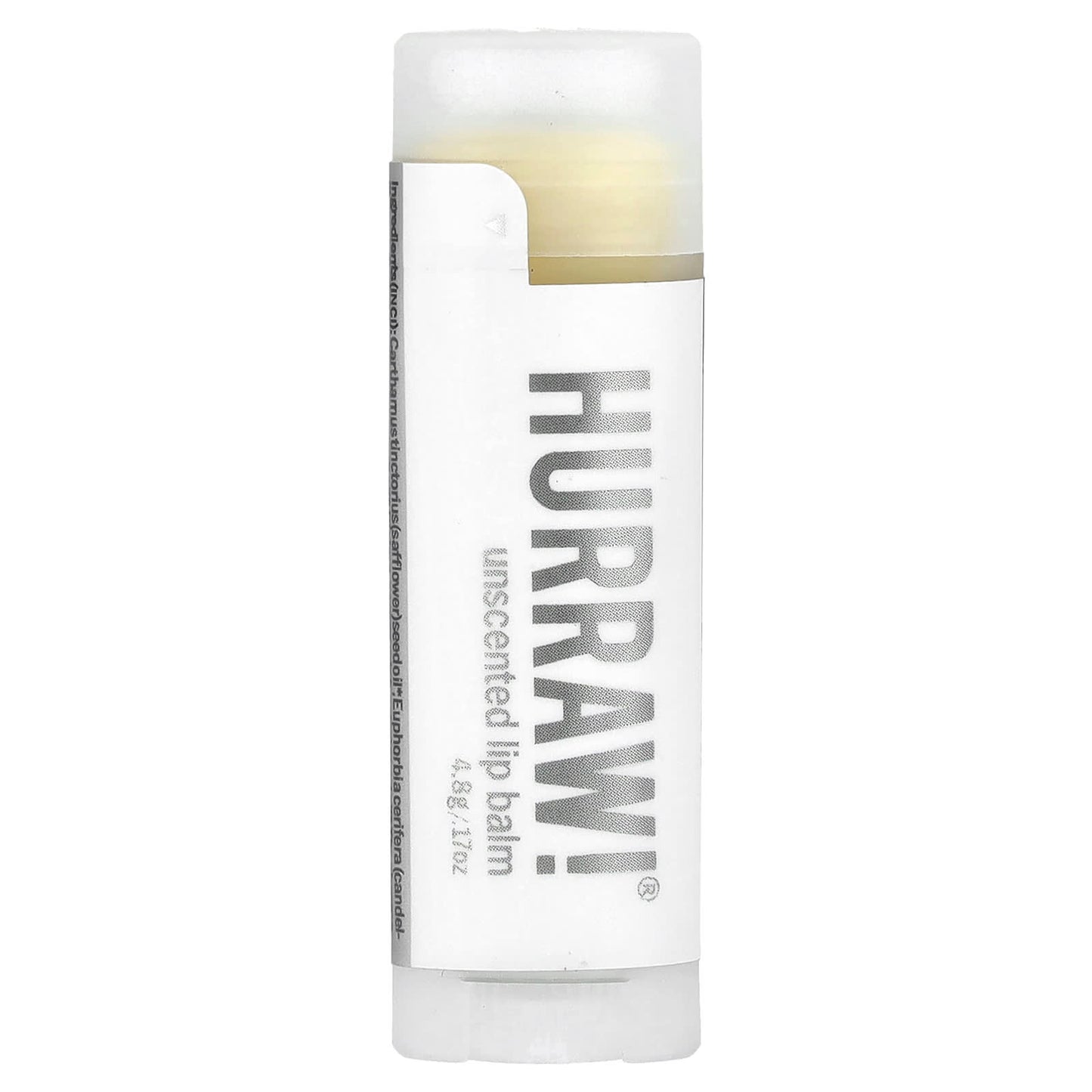 "Hurraw! Unscented Lip Balm - Natural, Cruelty-Free, and Organically Sourced" - Image 1
