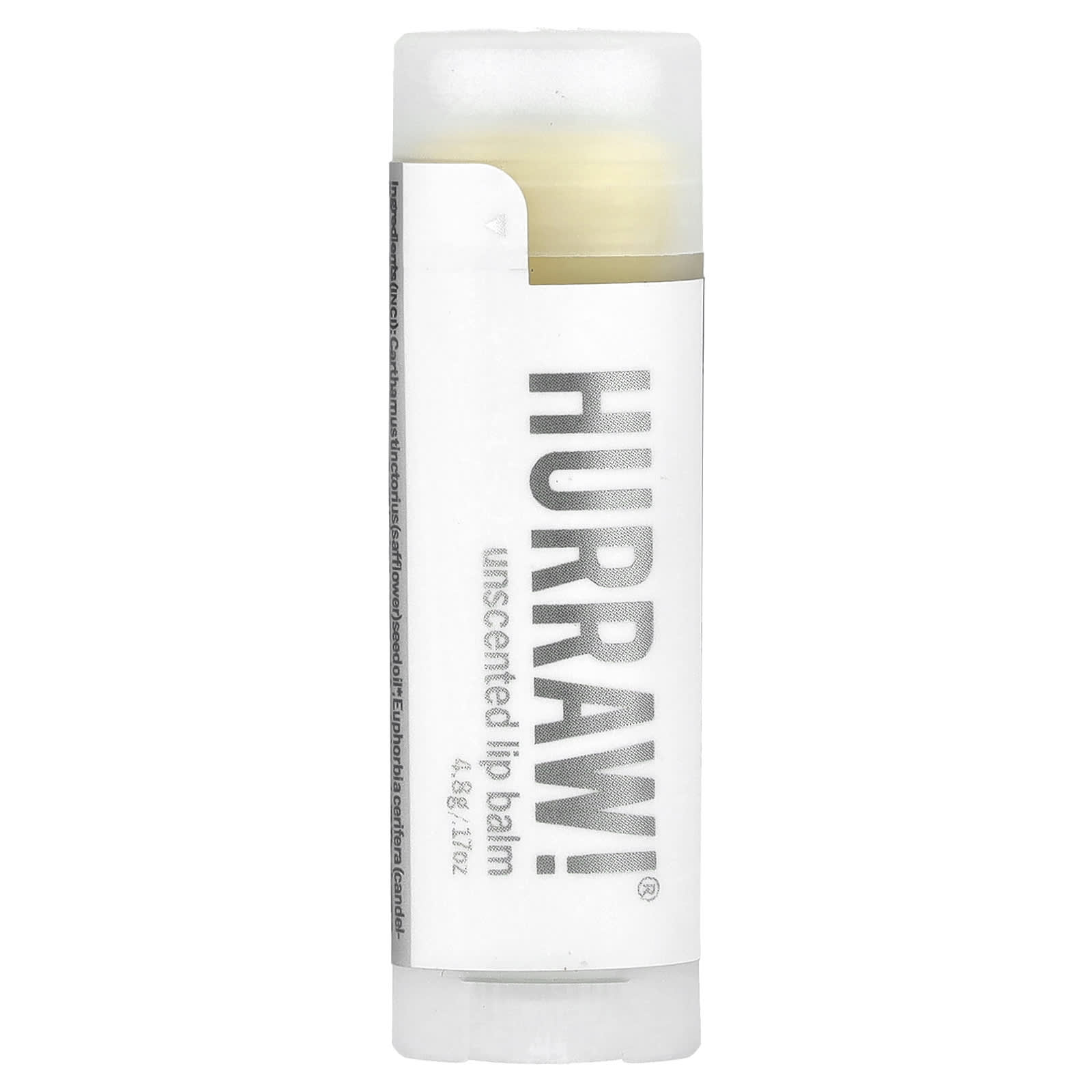 "Hurraw! Unscented Lip Balm - Natural, Cruelty-Free, and Organically Sourced" - Image 1