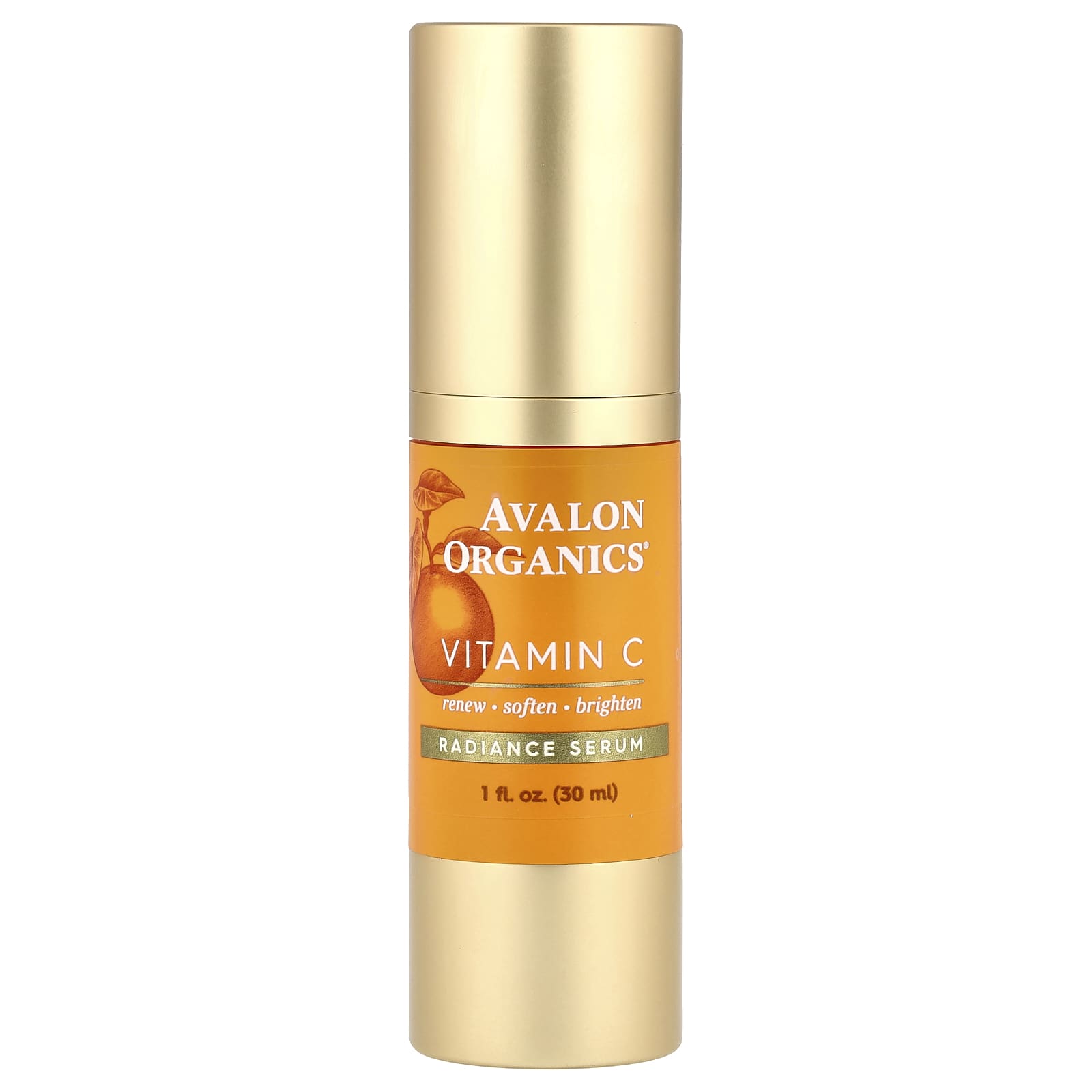 Avalon Organics Vitamin C Radiance Serum, 1 fl oz (30 ml) - Image 1