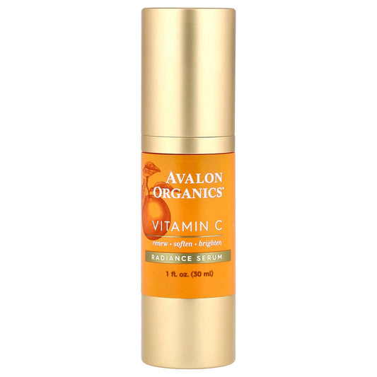 Avalon Organics Vitamin C Radiance Serum, 1 fl oz (30 ml) - Image 1