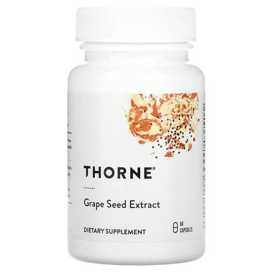 Thorne, Grape Seed Extract, 60 Capsules (100 mg per Capsule) - Image 1