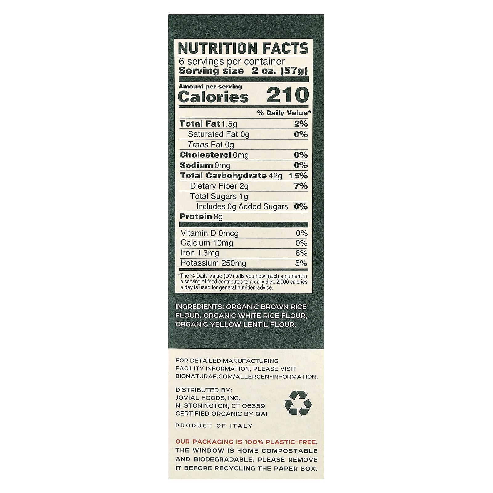 Gluten-Free Fusilli Pasta from Italy - Organic & Delicious - Image 2