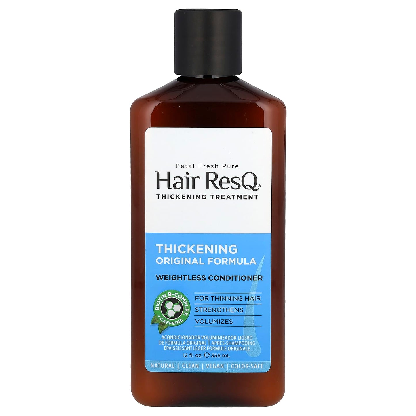 Petal Fresh, Hair ResQ®, Thickening Treatment, Thickening Original Formula Weightless Conditioner, For Thinning Hair, 12 fl oz (355 ml) - Image 1