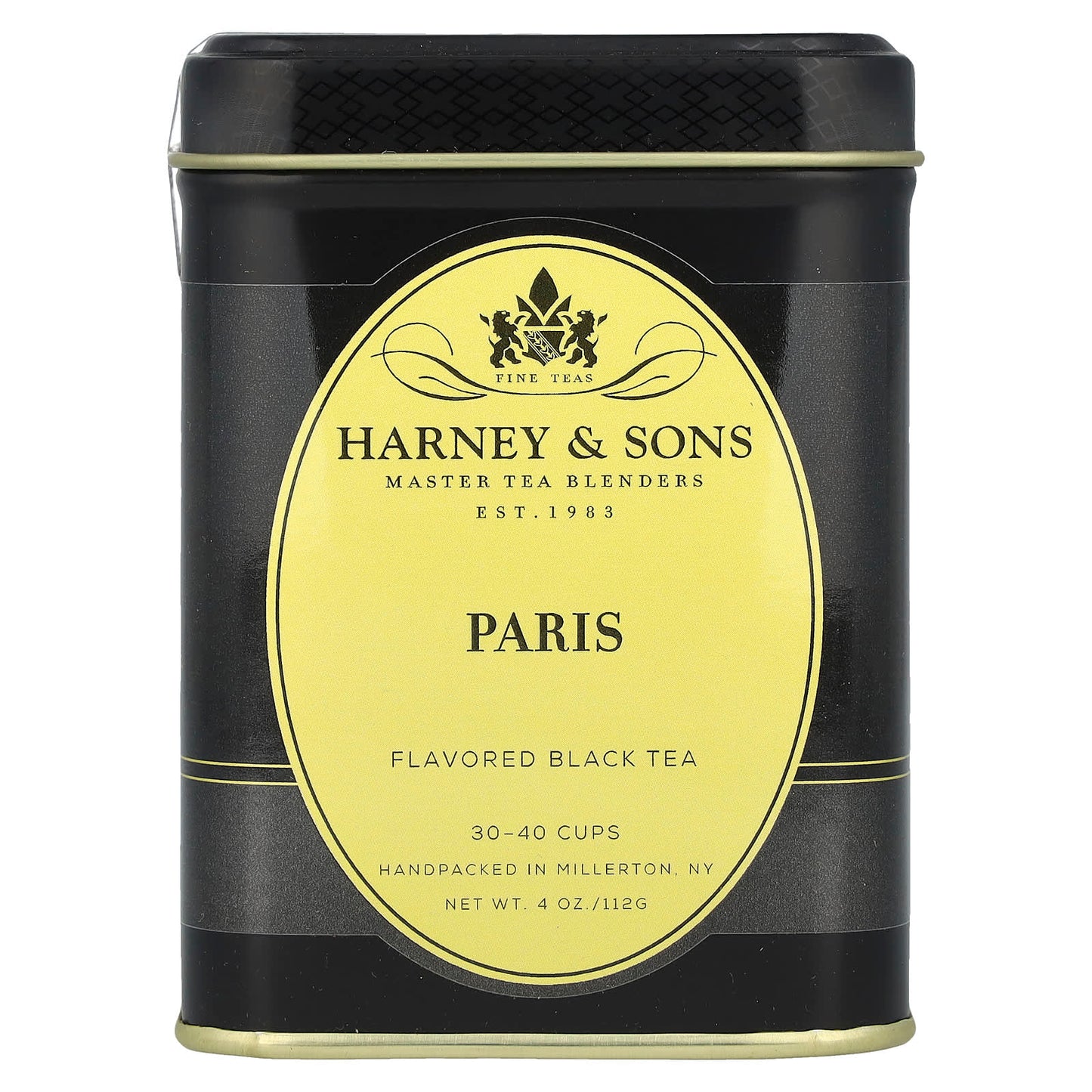 Black Paris Tea by Harney & Sons, 4 oz (112g) - Image 1