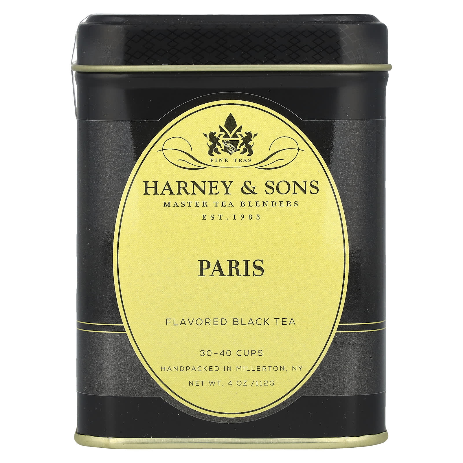 Black Paris Tea by Harney & Sons, 4 oz (112g) - Image 1