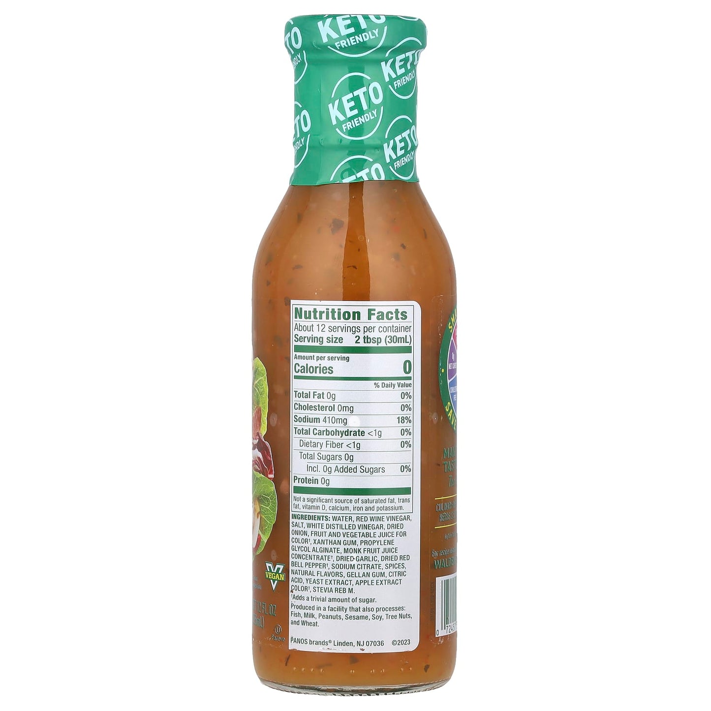 Walden Farms, Italian Dressing, 12 fl oz (355 ml) - Image 2