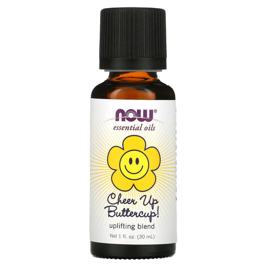 NOW Foods, Essential Oils, Cheer Up Buttercup!, 1 fl oz (30 ml) - Image 1