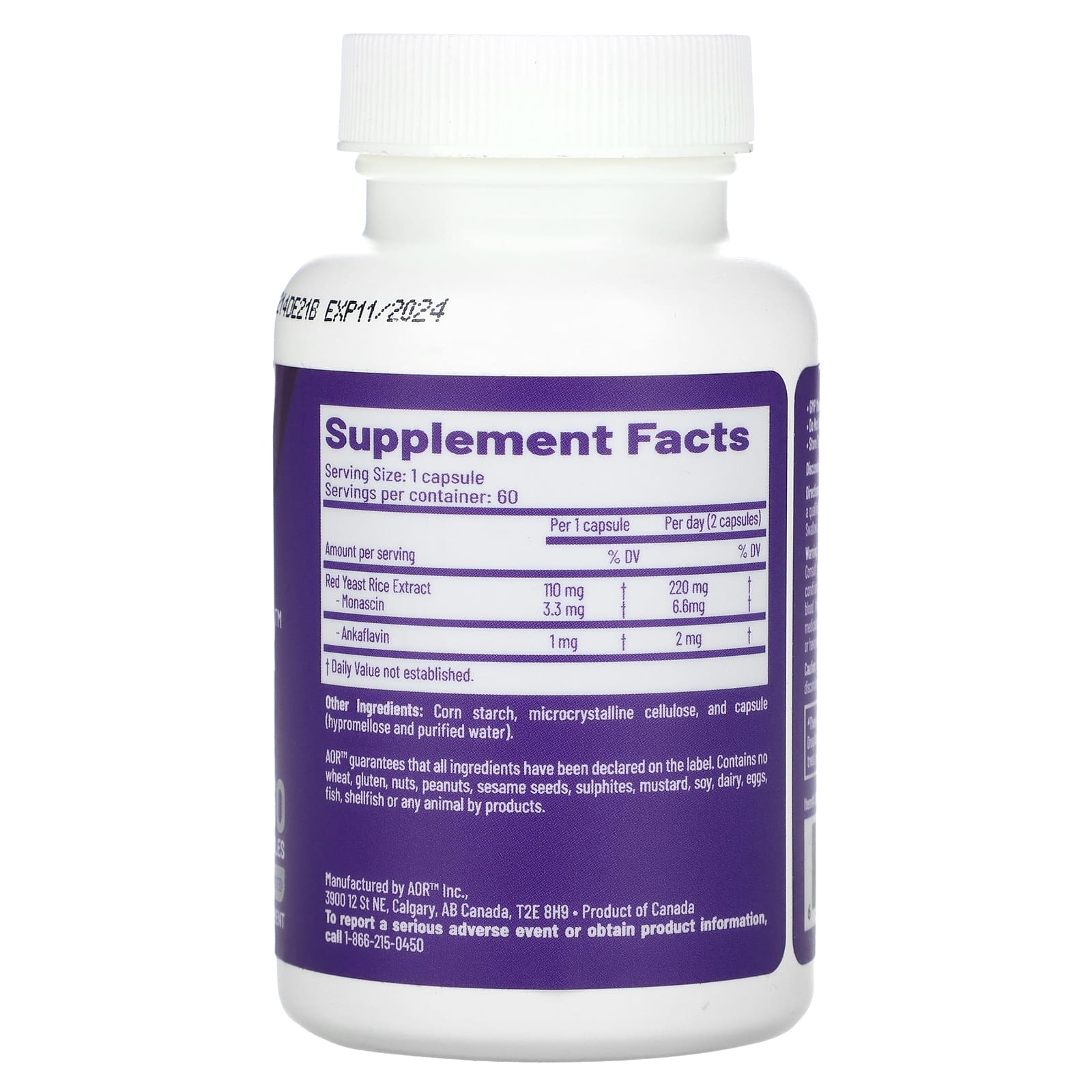 Support Healthy Aging with AOR Met SYN-568R - 60 Capsules - Image 2