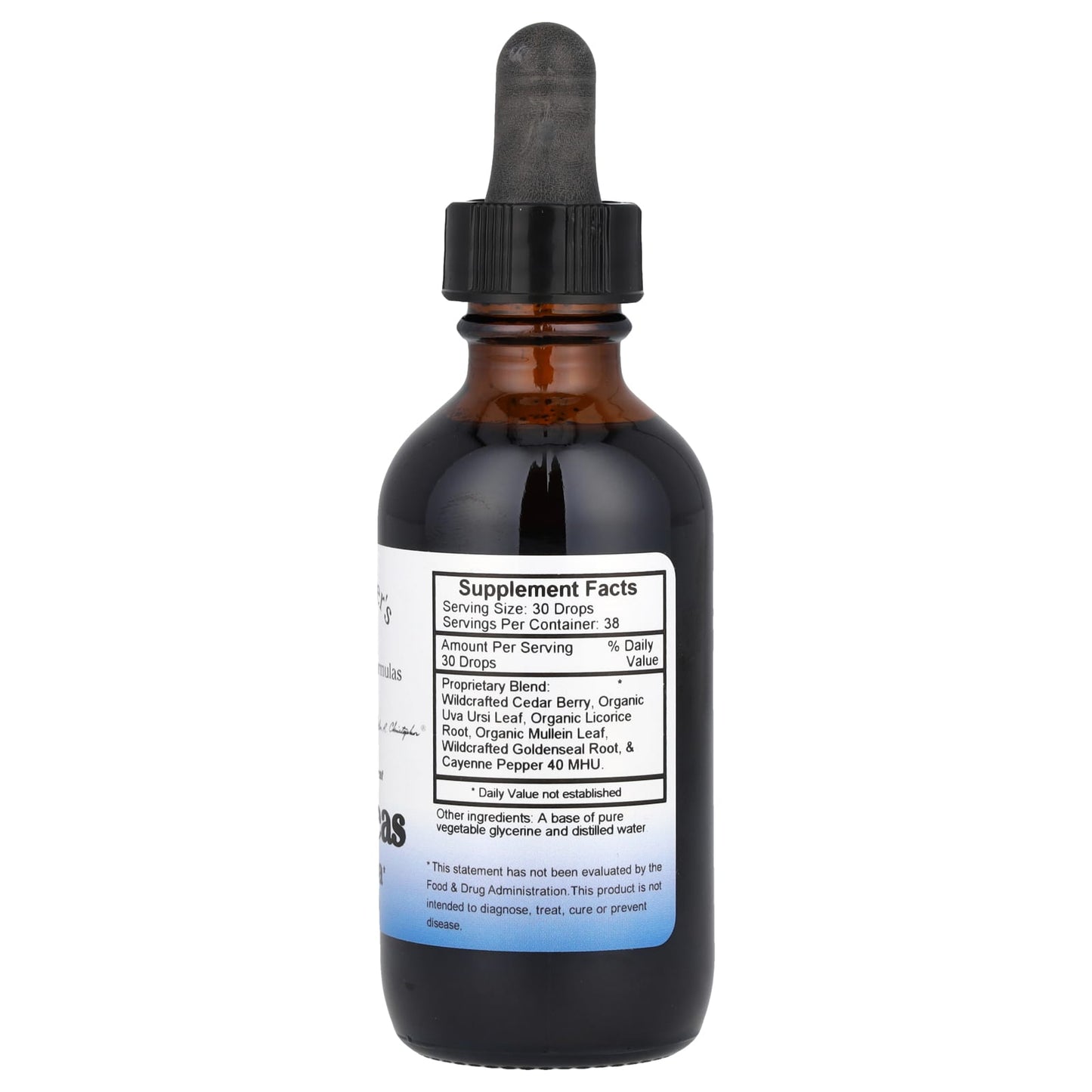 Pancreas Support Supplement by Christopher's Original Formulas - 2 fl oz - Image 2