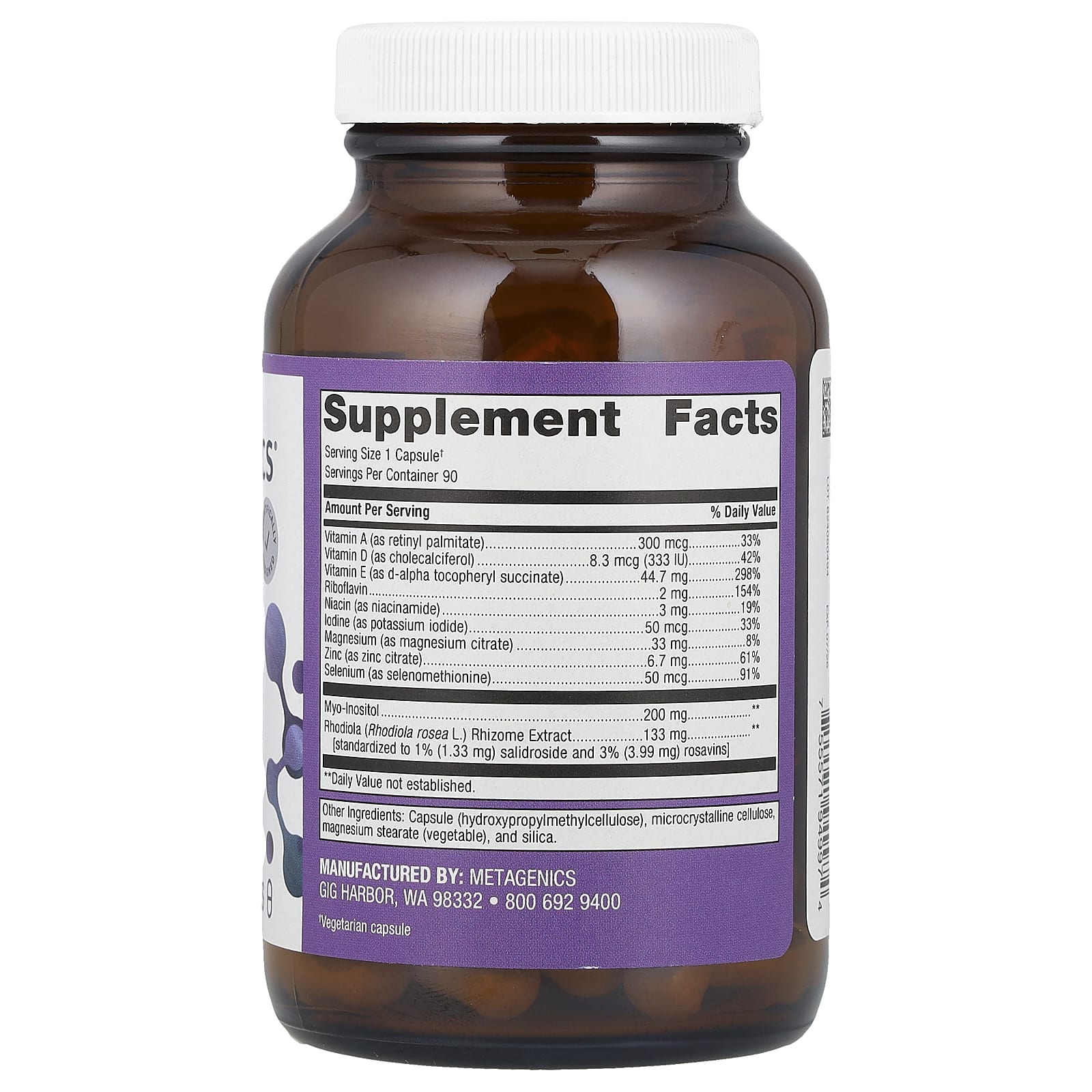 Metagenics, Thyrosol®, 90 Capsules - Image 2
