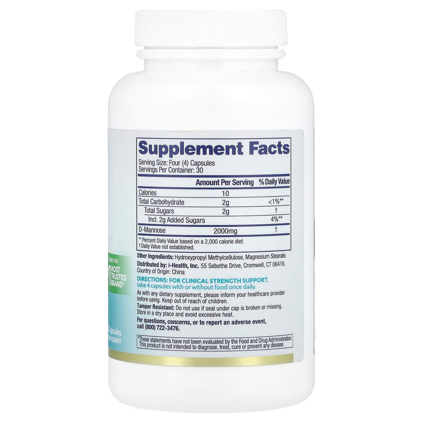 Azo D-Mannose - Urinary Tract Health Supplement with Clinical Strength - Image 2