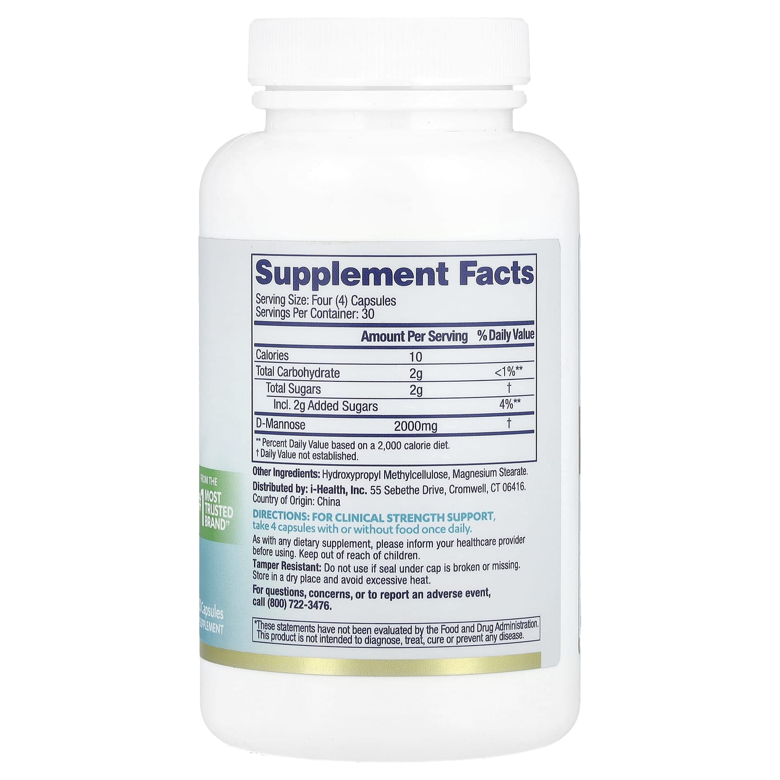 Azo D-Mannose - Urinary Tract Health Supplement with Clinical Strength - Image 2