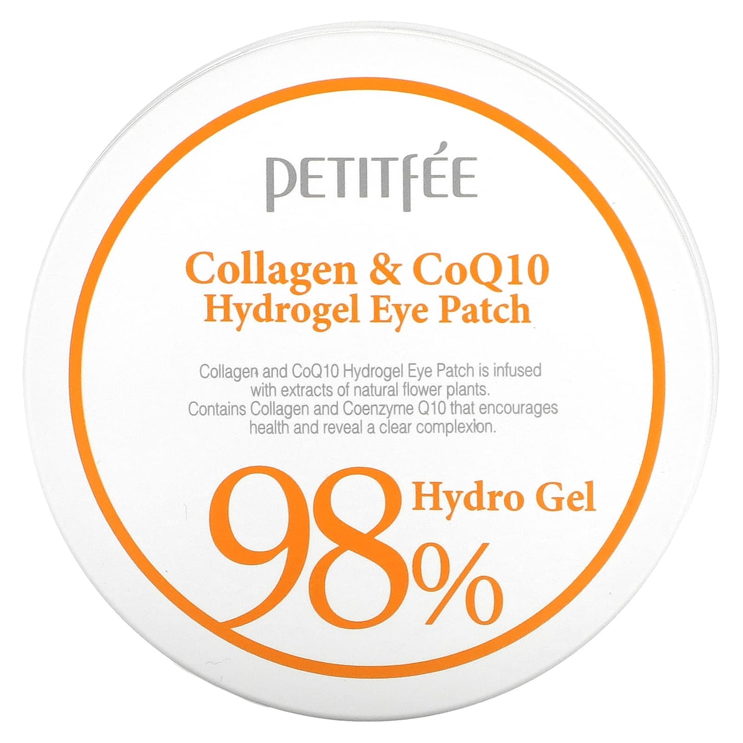Petitfee, Collagen & CoQ10 Hydrogel Eye Patch, 60 Patches - Image 1
