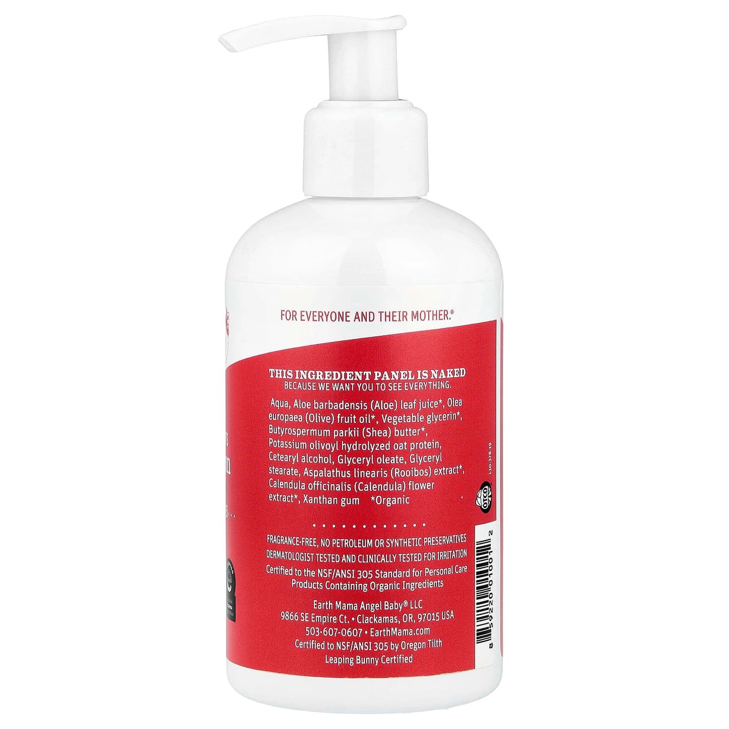 Sensitive Skin Baby Lotion by Earth Mama, 8 fl oz (240 ml) - Image 2