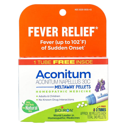 Boiron Fever Relief, Natural Homeopathic Medicine for Adults & Kids - Image 1