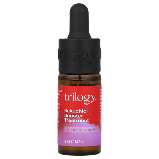 Trilogy, Bakuchiol + Booster Treatment, 0.51 fl oz (15 ml) - Image 1