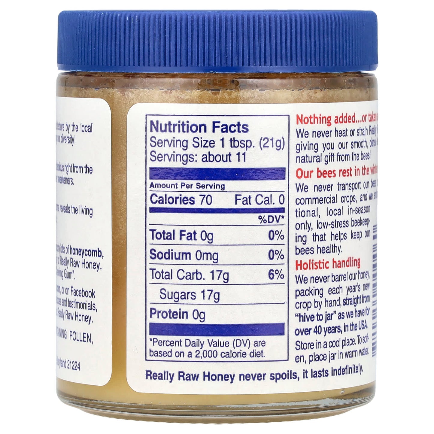 Really Raw Honey, 8 oz (226 g) - Image 2