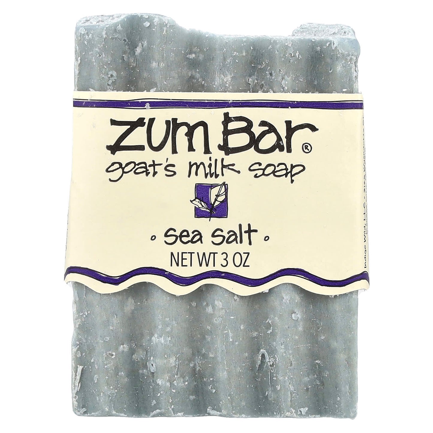 ZUM, Zum Bar®, Goat's Milk  Soap, Sea Salt, 3 oz - Image 1