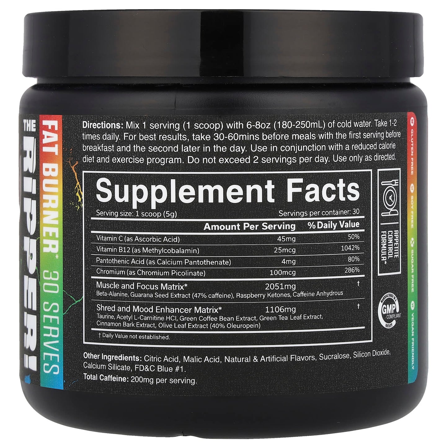 JNX Sports Fat Burner, The Ripper - Appetite Control & Energy - Image 2