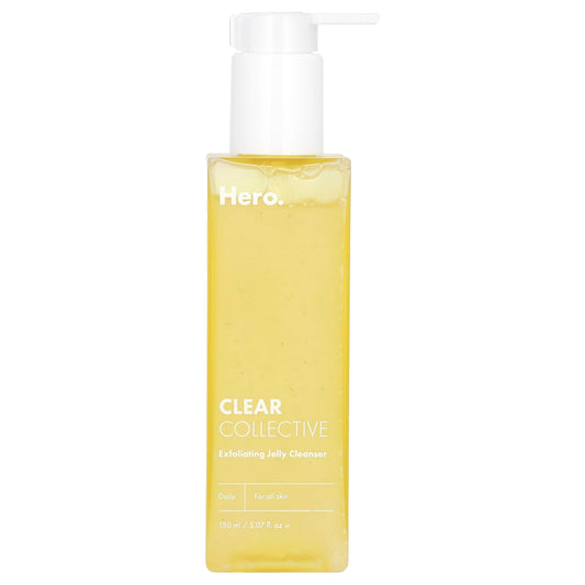 Hero Cosmetics Clear Collective Exfoliating Jelly Cleanser, 5.07 fl oz (150 ml) - Image 1
