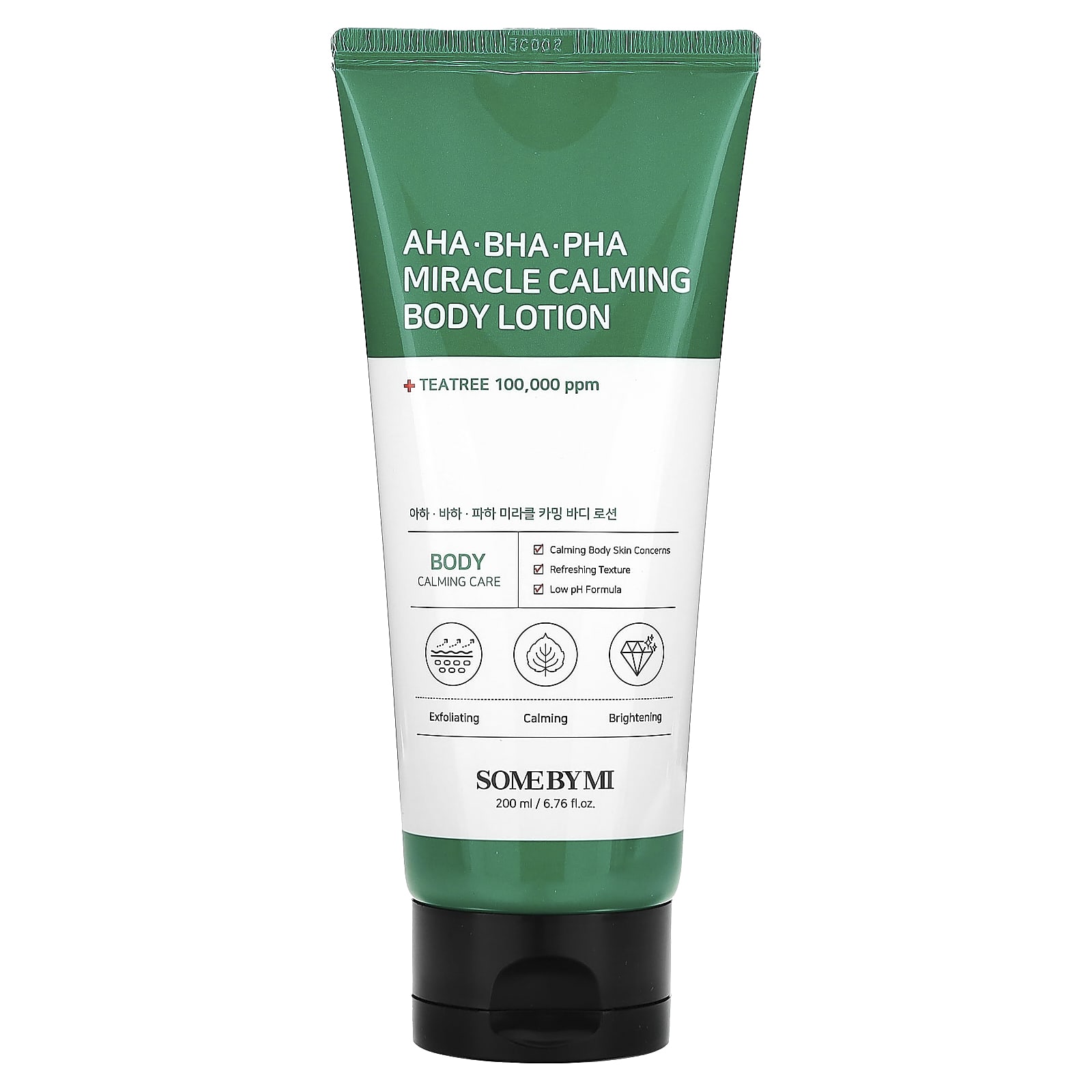 SOME BY MI, AHA. BHA. PHA Miracle Calming Body Lotion, 6.76 fl oz (200 ml) - Image 1