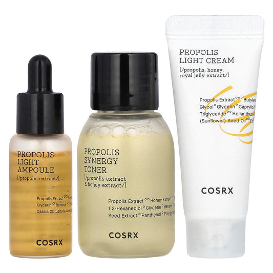 CosRx 3-Step Honey Glow Kit for Dry, Rough Skin - Image 1