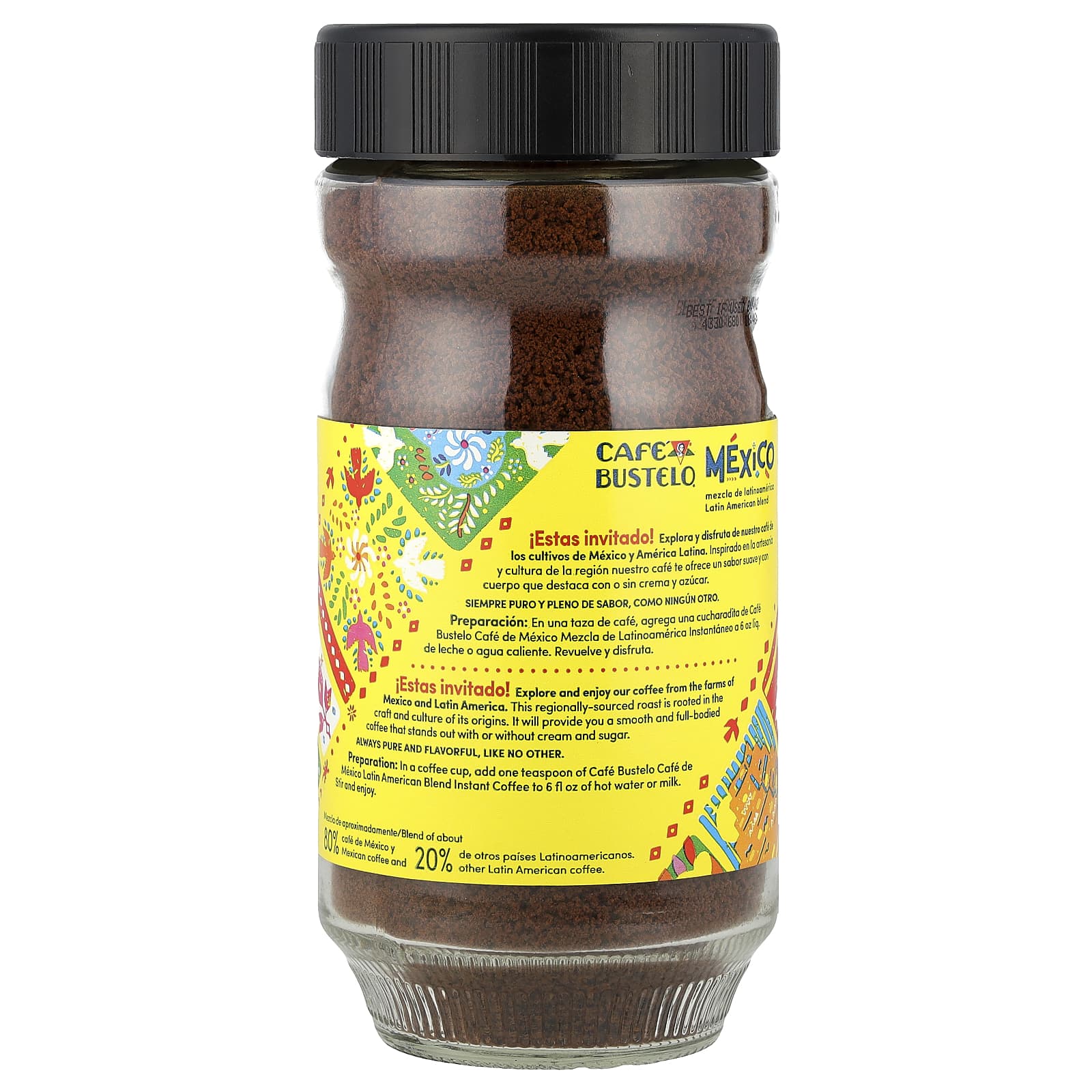 Café Bustelo Instant Coffee, Latin American Blend, 7.05 oz (200g) - Image 2