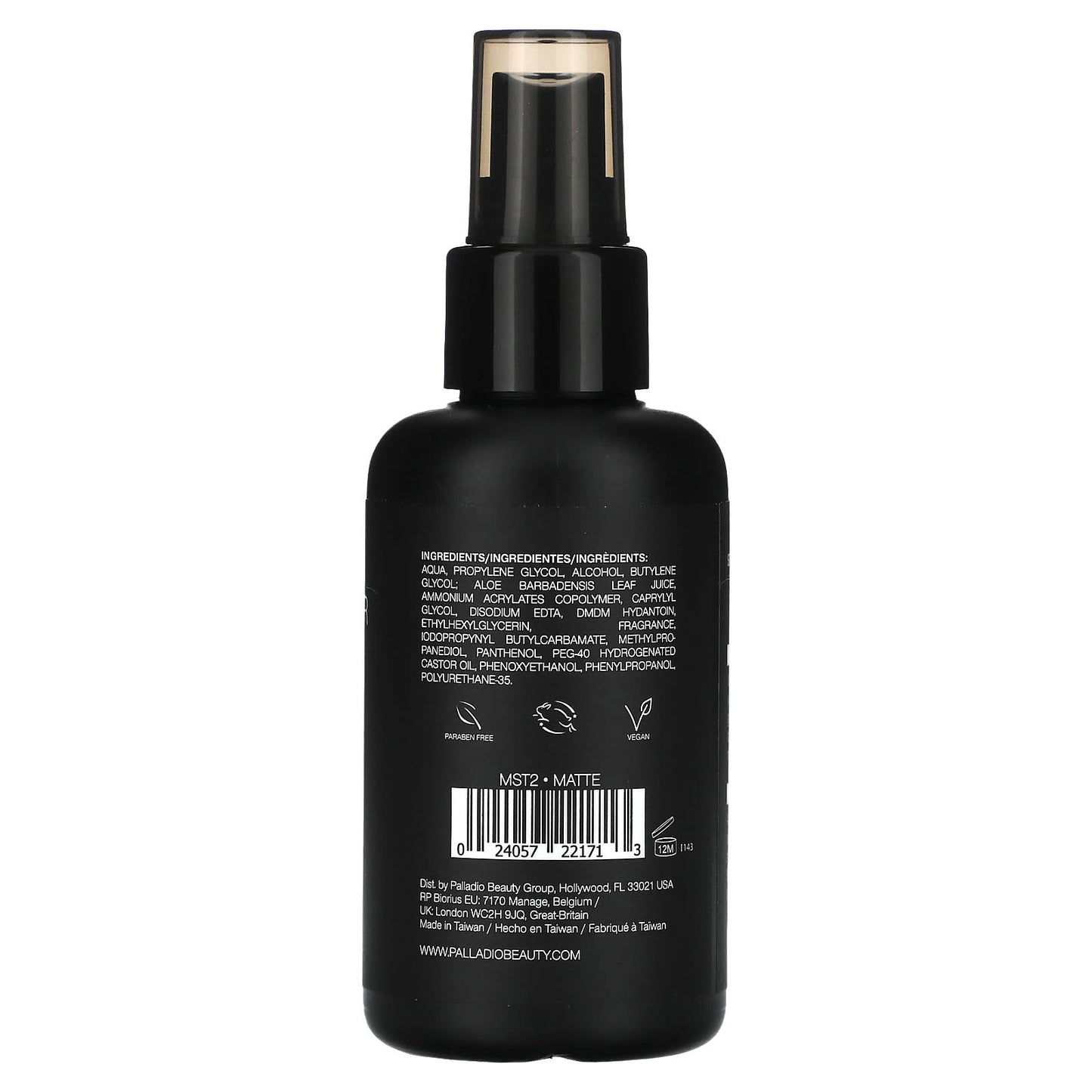 Palladio, 4Ever + Ever, Makeup Setting Spray, Long-Lasting Matte Finish, 3.4 fl oz (100 ml) - Image 2