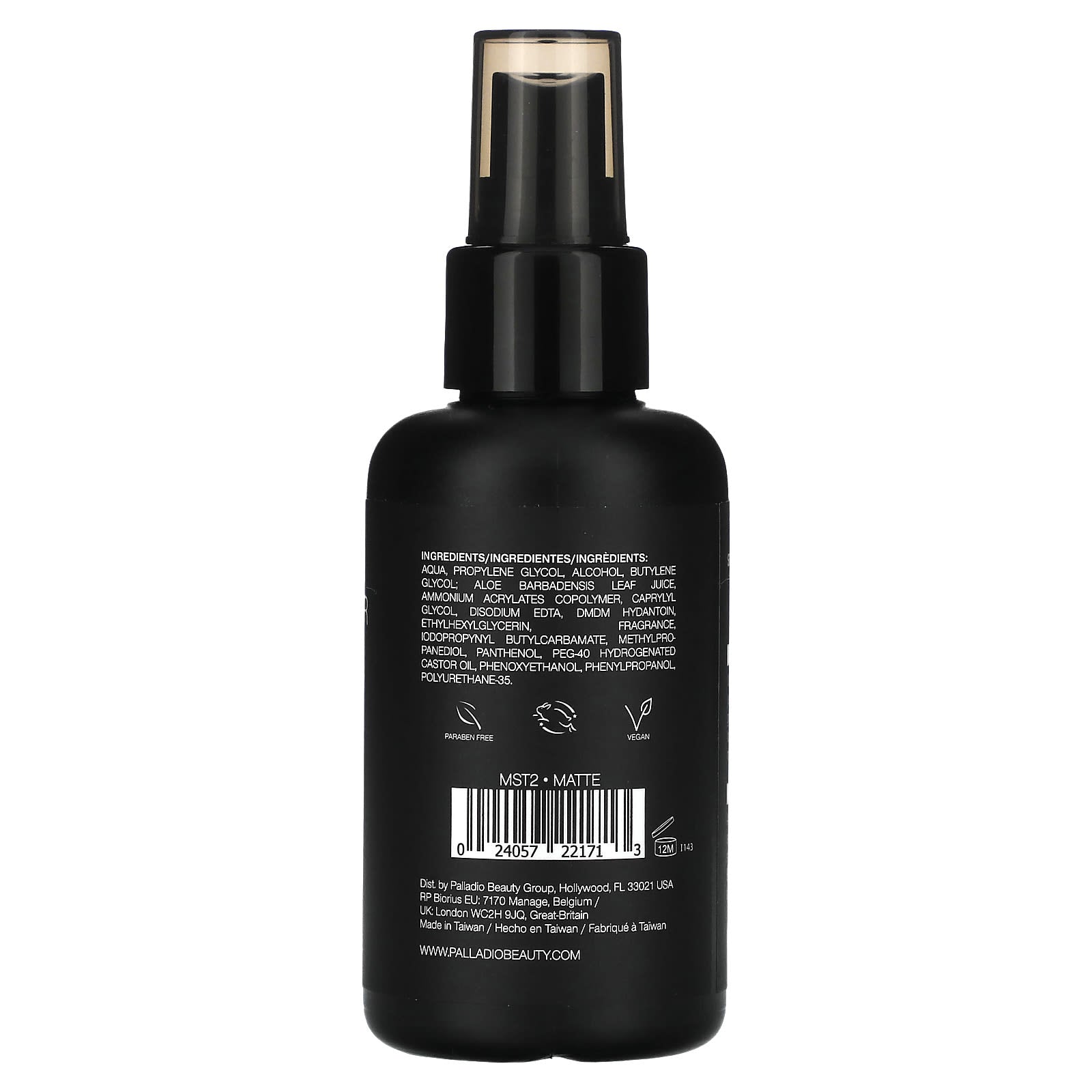 Palladio, 4Ever + Ever, Makeup Setting Spray, Long-Lasting Matte Finish, 3.4 fl oz (100 ml) - Image 2
