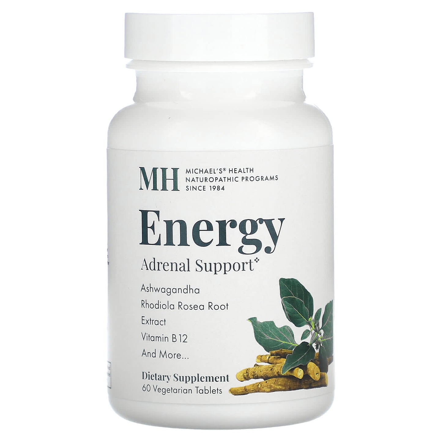Michael's Health, Energy Adrenal Support, 60 Vegetarian Tablets - Image 1
