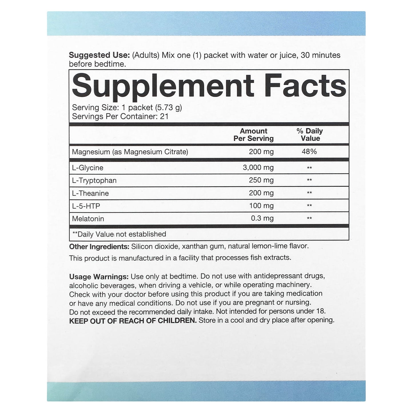 Youtheory, Sleep, Nighttime Powder, 21 Packets, 0.2 oz (5.73 g) Each - Image 2