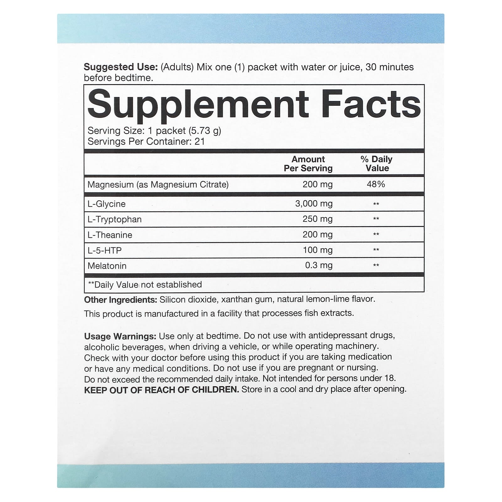 Youtheory, Sleep, Nighttime Powder, 21 Packets, 0.2 oz (5.73 g) Each - Image 2