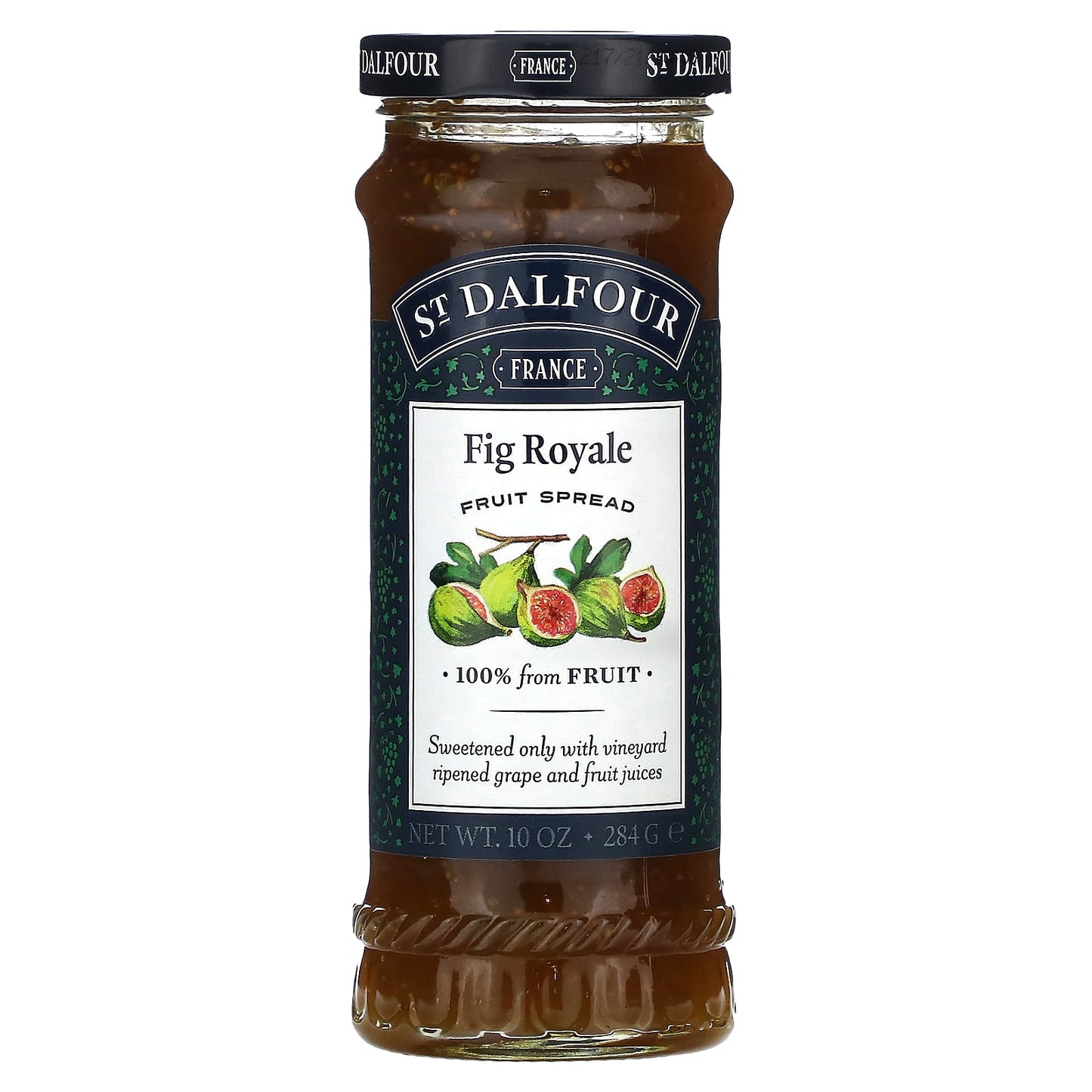 St. Dalfour, Fig Royal Fruit Spread, 10 oz (284 g) - Image 1