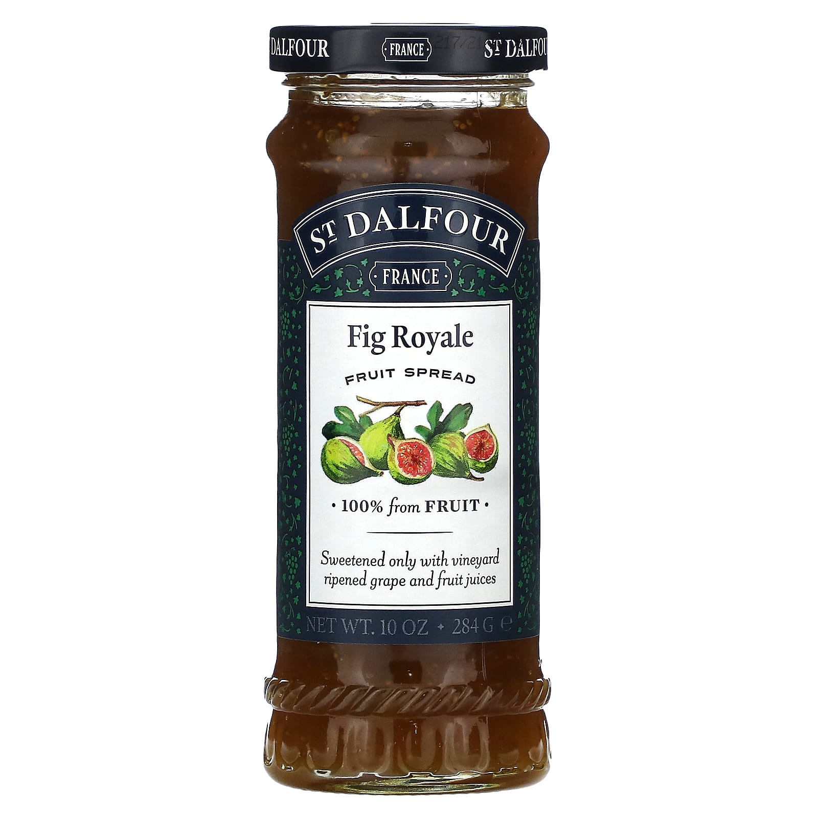 St. Dalfour, Fig Royal Fruit Spread, 10 oz (284 g) - Image 1