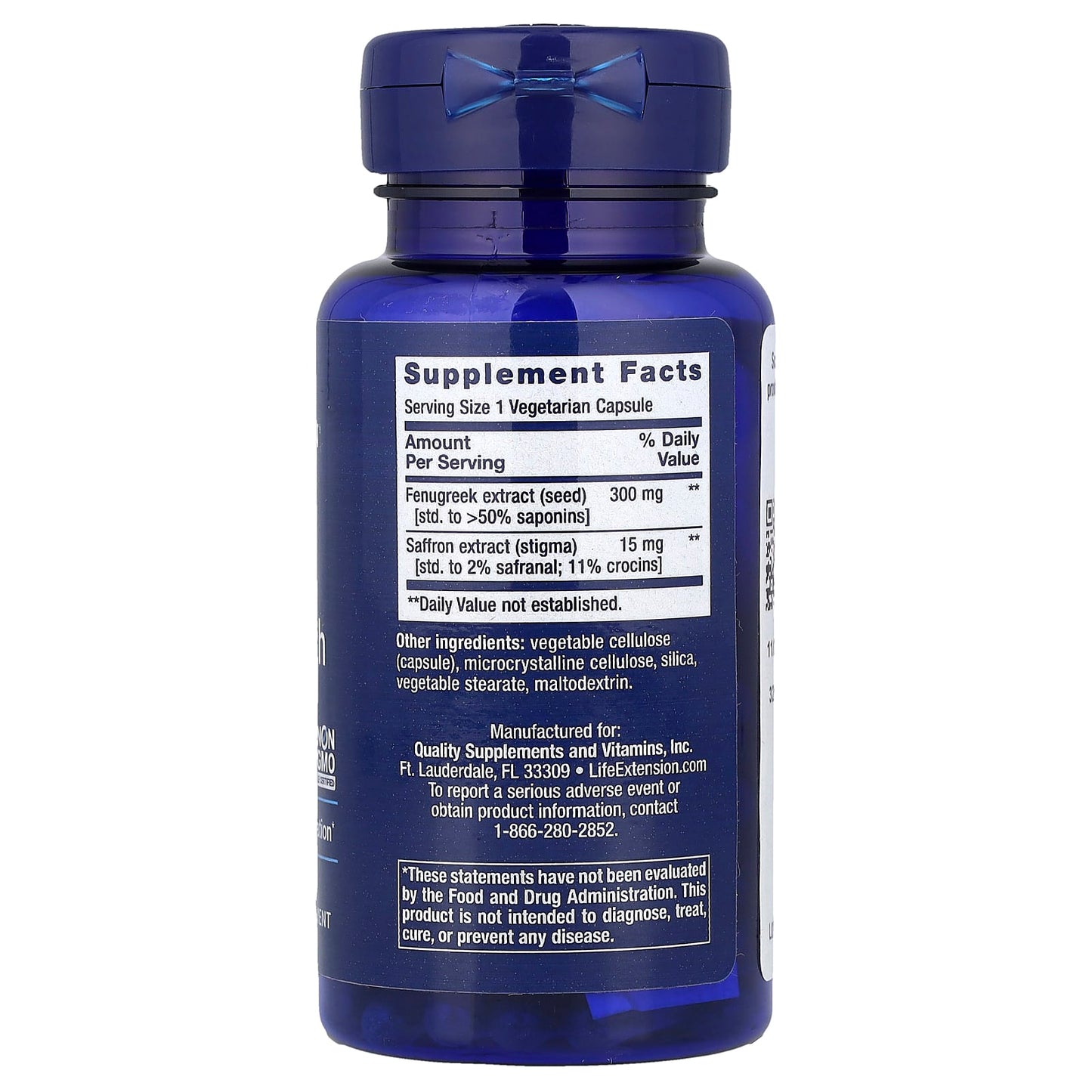 Life Extension, Women's Health, Sexual Health for Her, 60 Vegetarian Capsules - Image 2