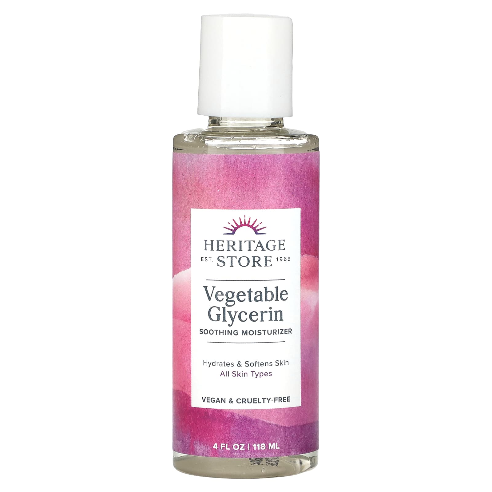 Glycerin Moisturizer by Heritage Store for Soft, Hydrated Skin - Image 1