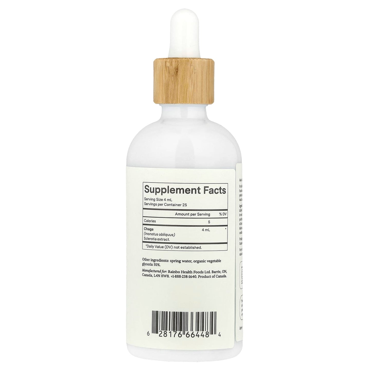 Rainbo, Chaga, Alcohol-Free, 3.4 fl oz (100 ml) - Image 2