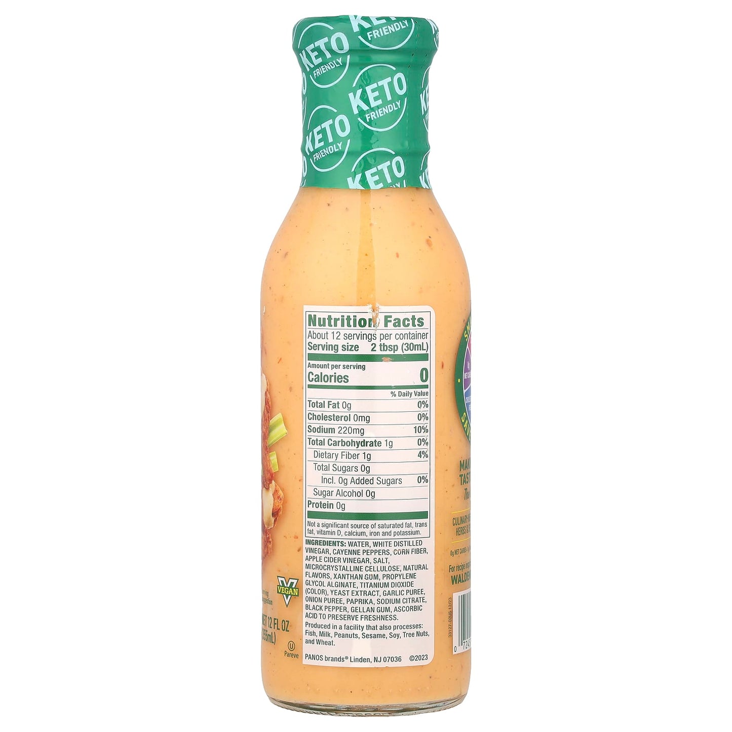 Walden Farms, Buffalo Ranch Dressing & Dip, 12 fl oz (355 ml) - Image 2