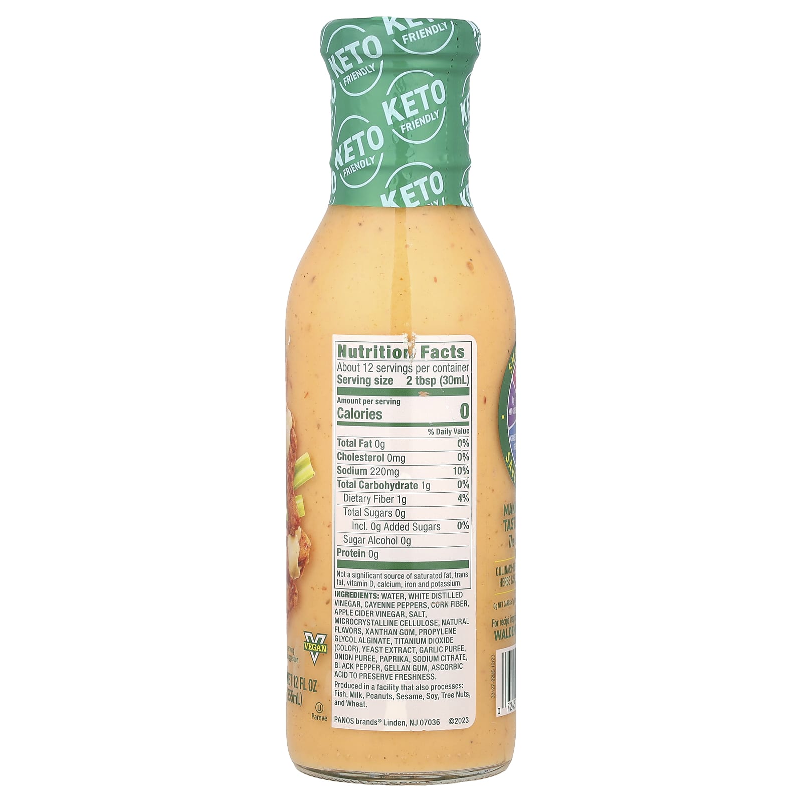 Walden Farms, Buffalo Ranch Dressing & Dip, 12 fl oz (355 ml) - Image 2